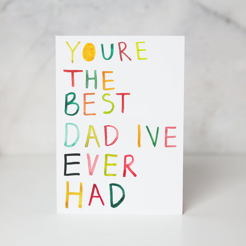 Wunderkid | Best Dad Ever Card