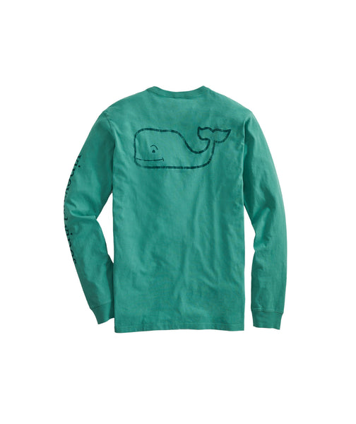 Vineyard Vines | Long Sleeve Vintage Whale Pocket Tee