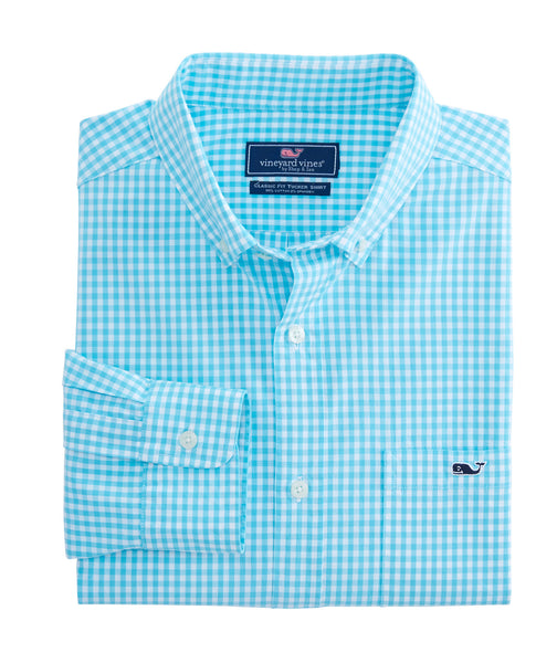 Vineyard Vines | Arawak Gingham Classic Tucker Shirt