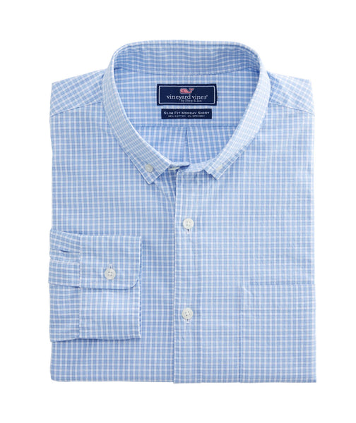 Vineyard Vines | Buttonbush Check Slim Murray Shirt