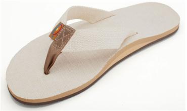 Rainbow Sandals | Single Layer w/ Hemp Top