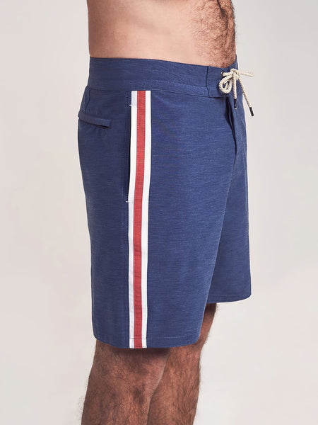 Faherty | Retro Stripe Boardshort