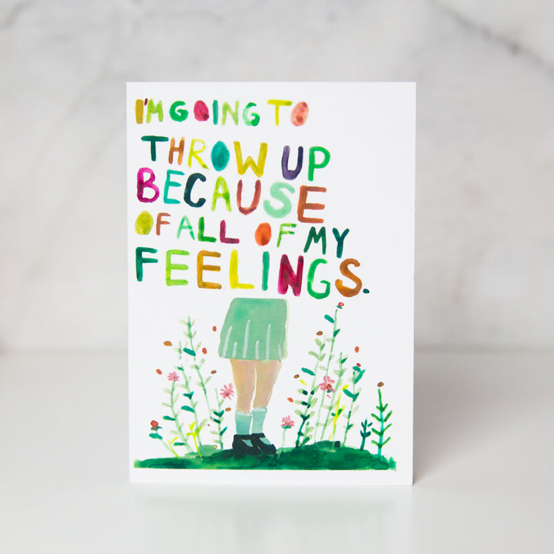 Wunderkid | All Of My Feelings Card