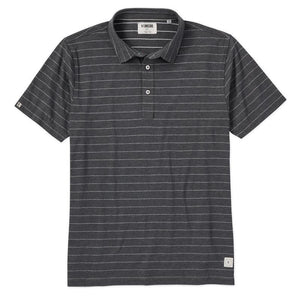 Linksoul - Stripe Jacquard Short Sleeve Polo