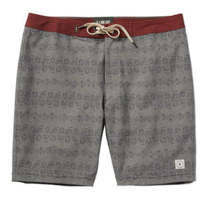 Linksoul | Subtle Printed Dark Grey Boardshort