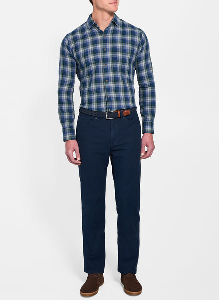 Peter Millar | Mount Hunter Plaid Sport Shirt