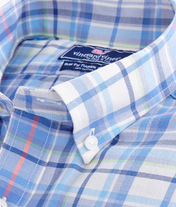 Vineyard Vines | Bow Fin Plaid Slim Tucker Shirt