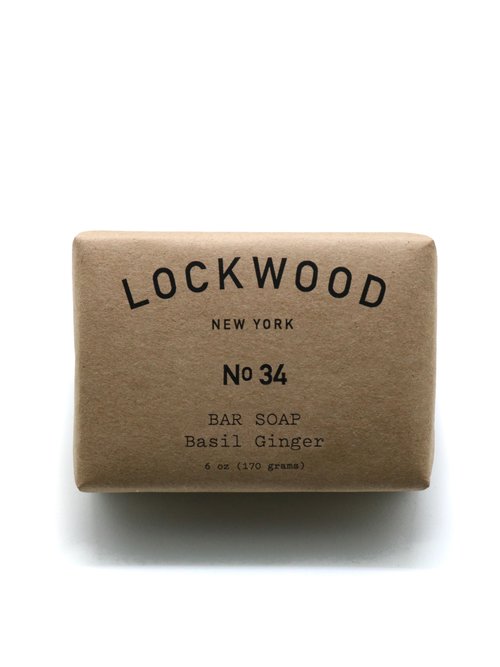 Lockwood NY | No.34 Basil Ginger Bar Soap