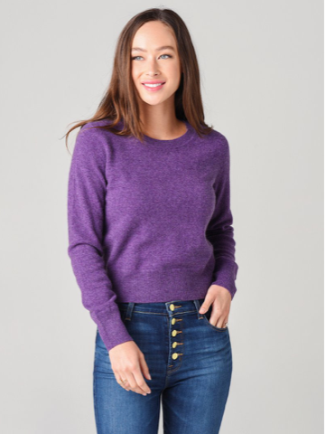 Naadam | Cropped Cashmere Crew Sweater