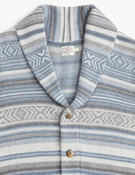 Faherty | Heritage Motif Cardigan