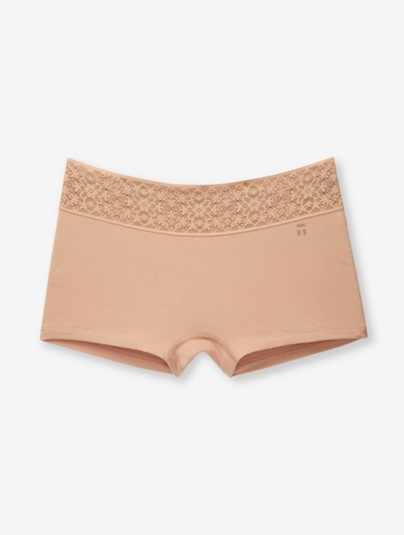 Tommy John | Cool Cotton Boyshort w/ Lace Waist