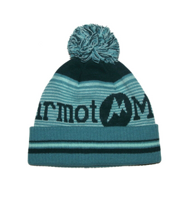 Marmot | Womens Foxy Pom Hat | Deep Teal / Patina Green