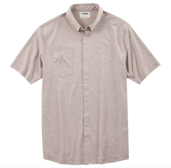 Linksoul | Oxford Full Button Short Sleeve