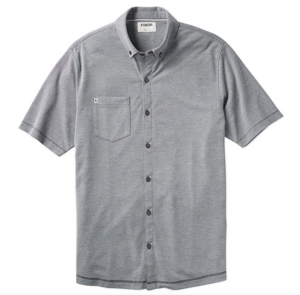 Linksoul | Oxford Full Button Short Sleeve