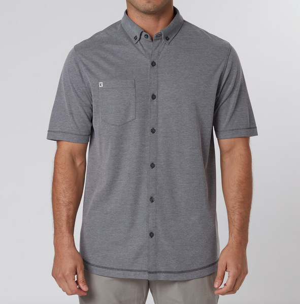 Linksoul | Oxford Full Button Short Sleeve