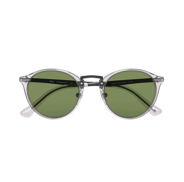 Persol | 3248S | Transparent Smoke w/ Green | 50