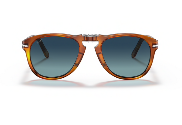 Persol | 0714SM | Terra Di Siena w/ Crystal Gradient Blue Polarized | 54