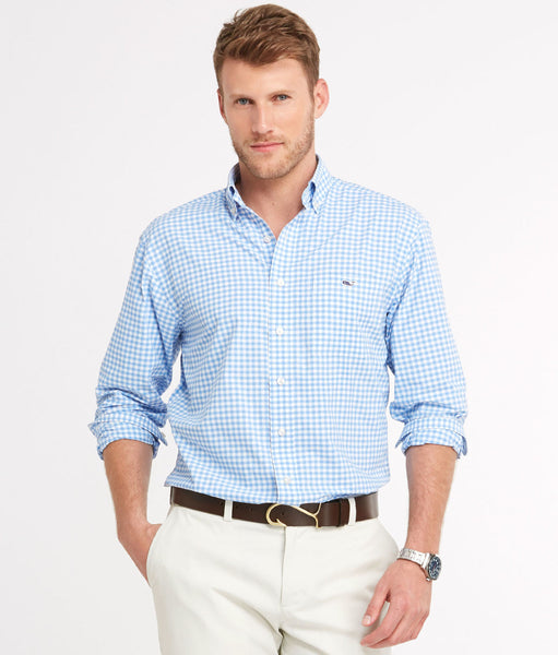 Vineyard Vines | Performance Gorton Gingham Classic Tucker Shirt