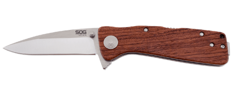 SOG Knives | Twitch XL - Wood Handle