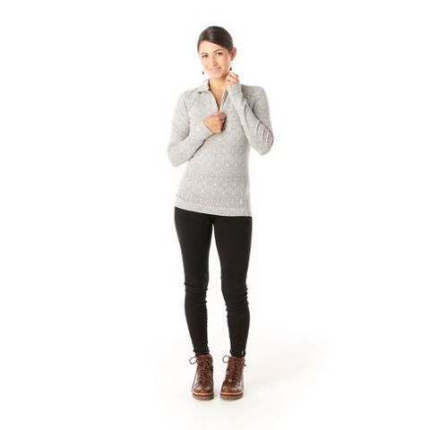 Smartwool | Women's Merino 250 Base Layer Pattern 1/4 Zip