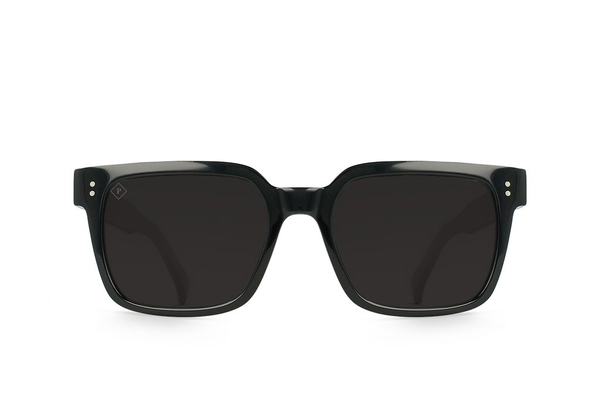 RAEN - West - Crystal Black / Smoke Polarized