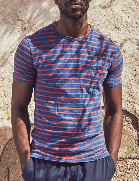 Faherty | Breton Stripe Tee