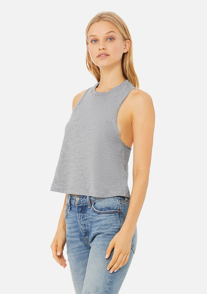 Bella+Canvas| Sueded Crop Tank