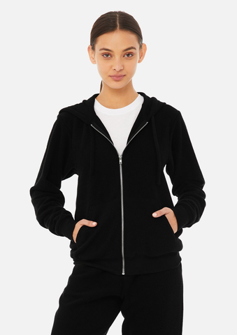 Bella+Canvas | Sueded Zip Hoodie