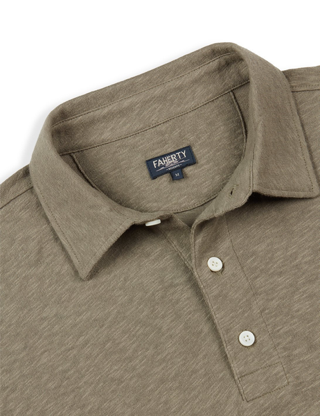 Faherty | Reserve Linen Polo