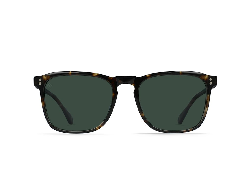 RAEN | Wiley - Brindle Tortoise / Green Polarized