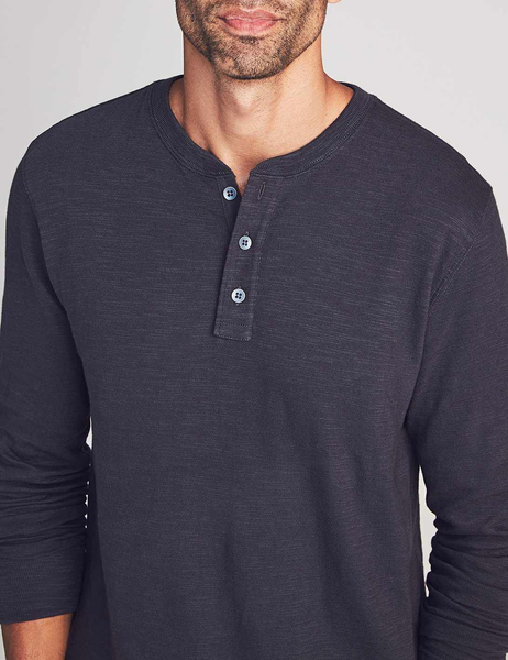 Faherty | Slub Cotton Henley