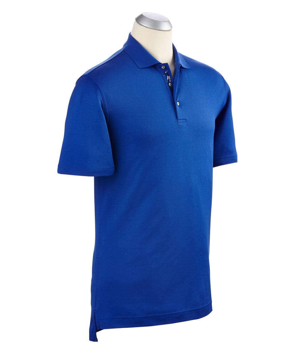 Bobby Jones - Supreme Cotton Solid Short Sleeve Polo Shirt