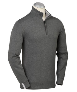 Bobby Jones | Leaderboard Pima Cotton Quarter-Zip Long Sleeve Pullover