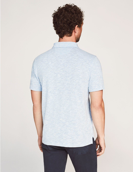 Faherty | Short-Sleeve Heather Polo