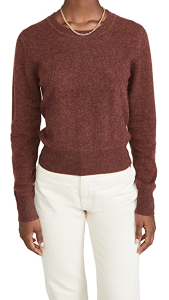 Naadam | Cropped Cashmere Crew Sweater