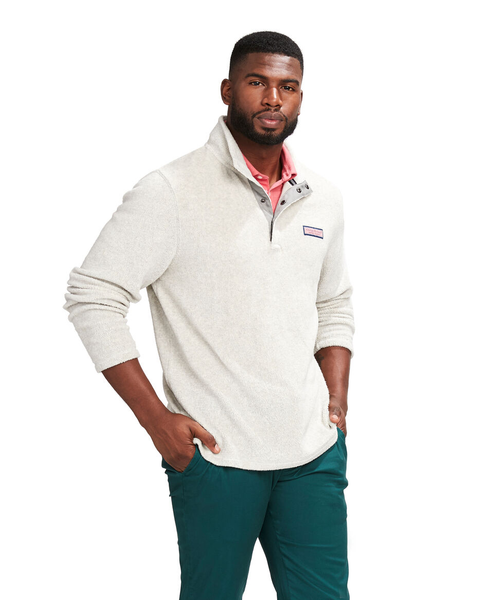 Vineyard Vines | Snap Placket Sherpa Pullover