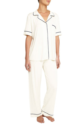 Eberjey | Gisele Short Sleeve and Pant PJ Set